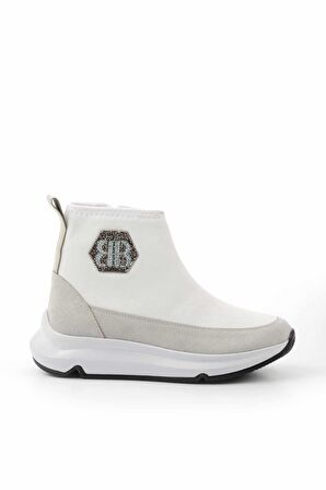 Gri Süet  Kadın Bot & Bootie K01228070002