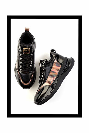 Siyah Anorak  Kadın Sneaker K01228400485