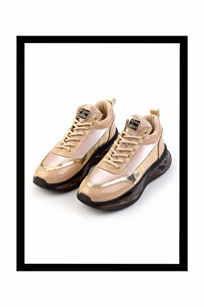 Bej Anorak  Kadın Sneaker K01228400485