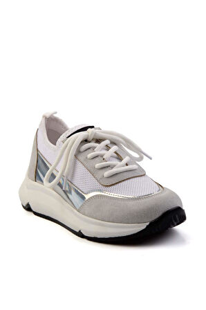 Beyaz  Kadın Sneaker K01228010339
