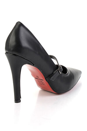 Siyah  Kadın Klasik Topuklu Ayakkabı K01231452009