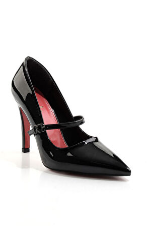 Siyah  Kadın Klasik Topuklu Ayakkabı K01231452098