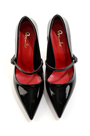 Siyah  Kadın Klasik Topuklu Ayakkabı K01231452098