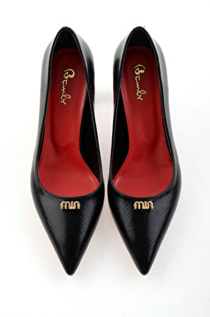 Siyah  Kadın Klasik Topuklu Ayakkabı K01231461807