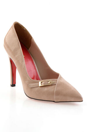 Bej  Kadın Klasik Topuklu Ayakkabı K01231452807