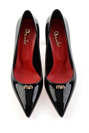 Siyah  Kadın Klasik Topuklu Ayakkabı K01231461898