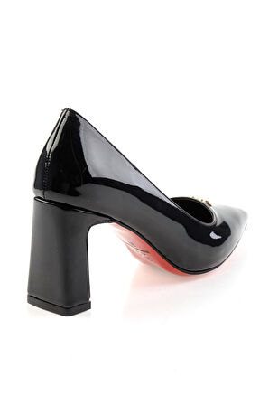 Siyah  Kadın Klasik Topuklu Ayakkabı K01231461898