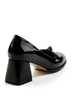 Siyah  Kadın Klasik Topuklu Ayakkabı K01231467598