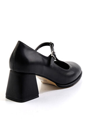 Siyah  Kadın Klasik Topuklu Ayakkabı K01231467809