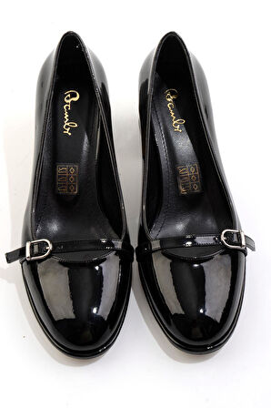 Siyah  Kadın Klasik Topuklu Ayakkabı K01231468998