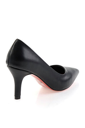 Siyah  Kadın Klasik Topuklu Ayakkabı K01231083509