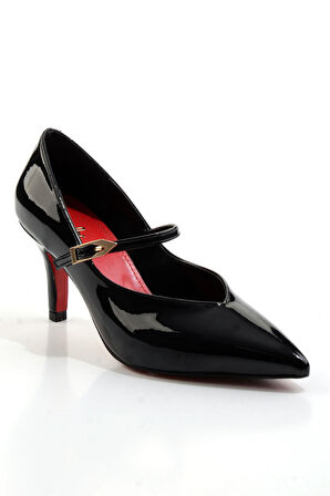 Siyah  Kadın Klasik Topuklu Ayakkabı K01231405298