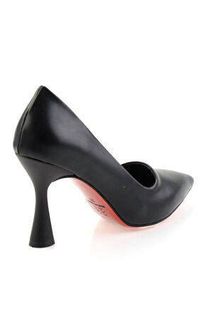 Siyah  Kadın Klasik Topuklu Ayakkabı K01231451509
