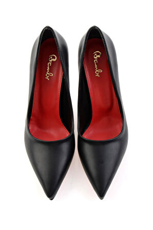 Siyah  Kadın Klasik Topuklu Ayakkabı K01231451509