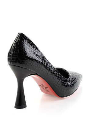 Siyah  Kadın Klasik Topuklu Ayakkabı K01231451511