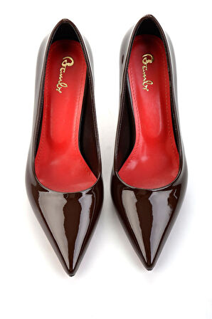 Kahve  Kadın Klasik Topuklu Ayakkabı K01231083598