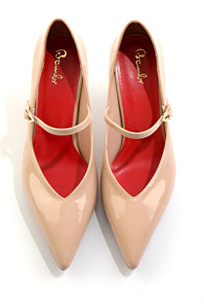 Nude  Kadın Klasik Topuklu Ayakkabı K01231405298