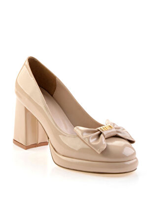 Nude  Kadın Klasik Topuklu Ayakkabı K01231455498