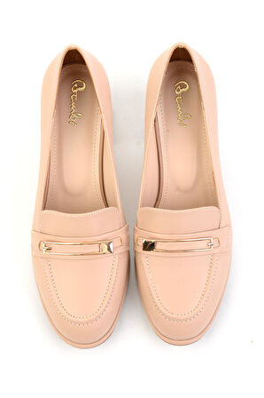 Nude  Kadın Loafer Ayakkabı K01231468609