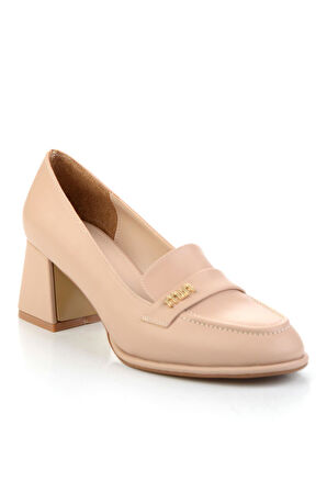 Nude  Kadın Klasik Topuklu Ayakkabı K01231472009