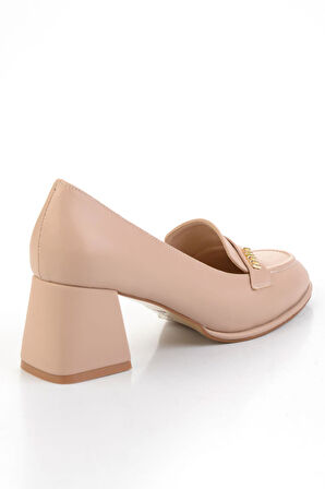 Nude  Kadın Klasik Topuklu Ayakkabı K01231472009