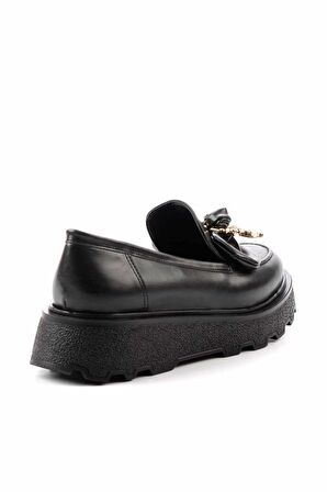 Siyah   Kadın Loafer Ayakkabı K01236005609