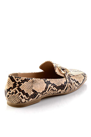 Nude  Kadın Loafer Ayakkabı K01246153107