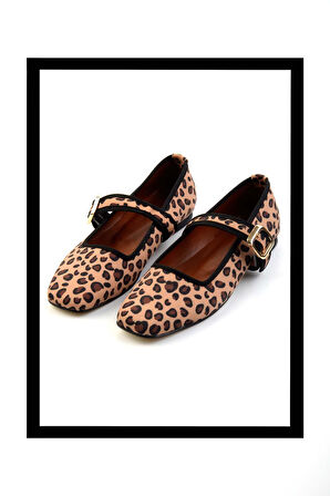 Leopar Kumaş  Kadın Babet K01246301104