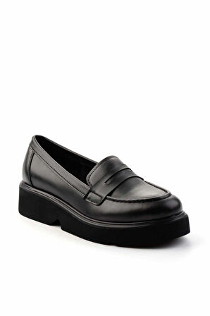 Siyah   Kadın Loafer Ayakkabı K01257068009