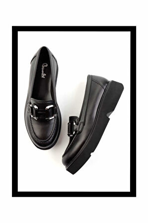 Siyah   Kadın Loafer Ayakkabı K01257069009