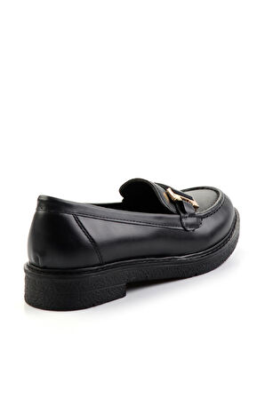Siyah  Kadın Loafer Ayakkabı K01257050009