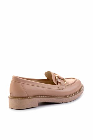 Nude  Kadın Loafer Ayakkabı K01257067509