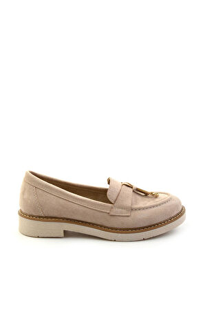 Bej  Kadın Loafer Ayakkabı K01257050102