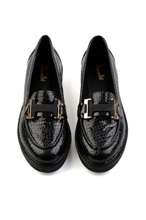 Siyah  Kadın Loafer Ayakkabı K01257050011