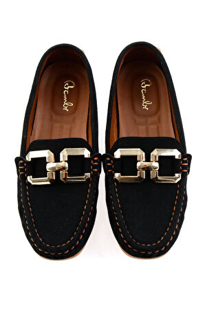 Siyah  Kadın Loafer Ayakkabı K01309100672