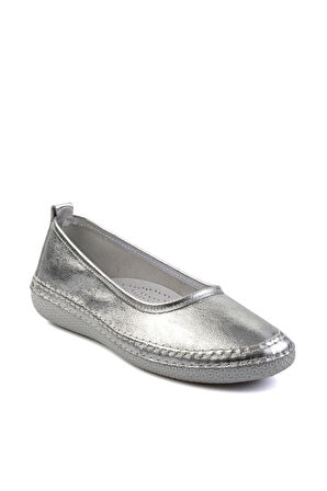 Lame Hakiki Deri Kadın Babet K01303018403