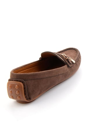 Kahve  Kadın Loafer Ayakkabı K01309000772
