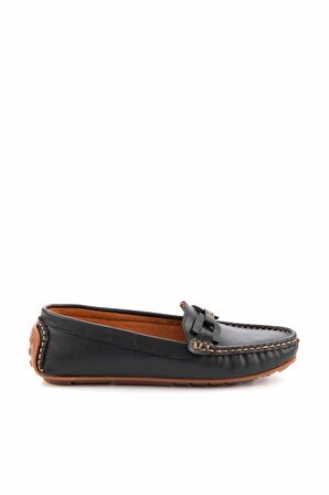 Siyah  Kadın Loafer Ayakkabı K01309100109