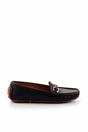 Siyah  Kadın Loafer Ayakkabı K01309100509