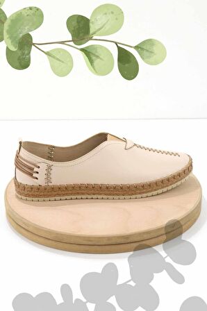 Nude  Kadın Espadril K01309210509