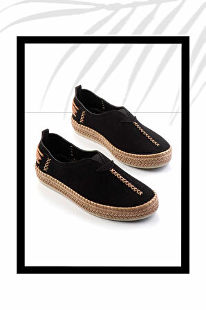 Siyah  Kadın Espadril K01309210501