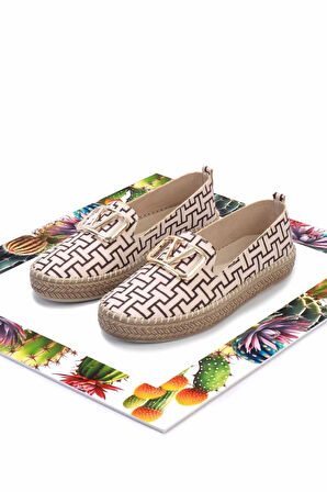 Bej  Kadın Espadril K01309600604