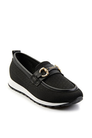 Siyah  Kadın Loafer Ayakkabı K01311000382