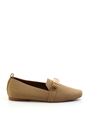Taba  Kadın Loafer Ayakkabı K01327020382