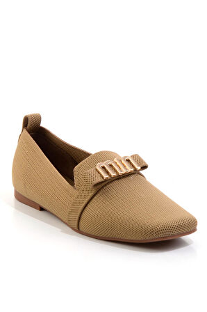 Taba  Kadın Loafer Ayakkabı K01327020382