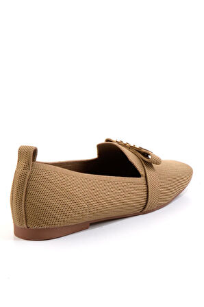 Taba  Kadın Loafer Ayakkabı K01327020382
