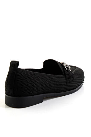 Siyah  Kadın Loafer Ayakkabı K01327022282