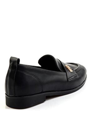 Siyah  Kadın Loafer Ayakkabı K01327023109