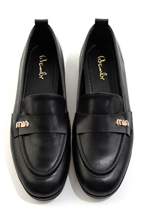 Siyah  Kadın Loafer Ayakkabı K01327023109