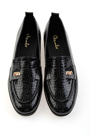 Siyah  Kadın Loafer Ayakkabı K01327023111